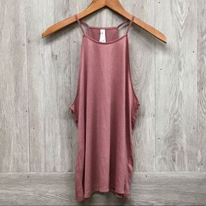 Back2Basics Boutique Halter Mauve Top BB34